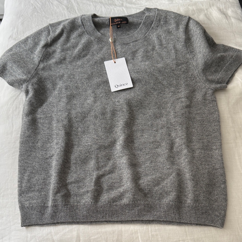 Quince Cashmere T-shirt NWT